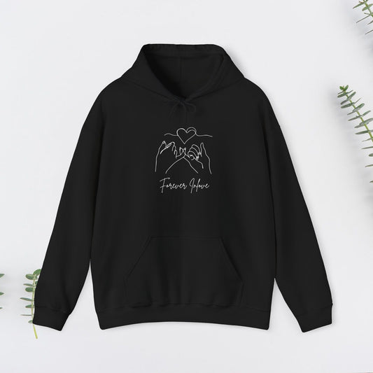 🖤 Unisex Hoodie „Forever in Love Design“ ❤️ – Valentinstag Geschenkidee, Warm & Gemütlich - Hoodie | Jetzt bestellen bei PrintHub Horizon