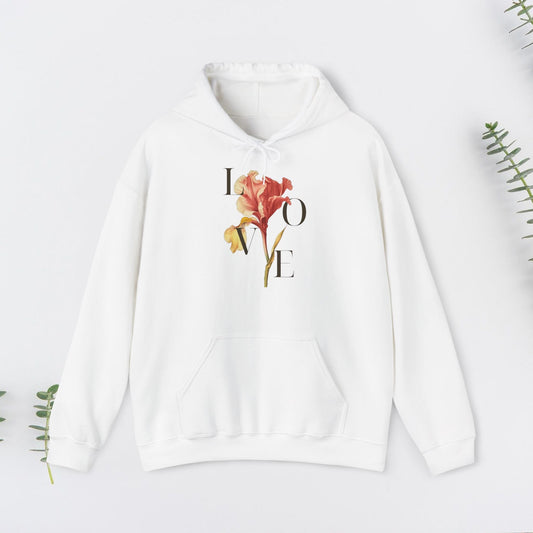 🖤 Unisex Hoodie „Love Rose Design“ 🌹 – Valentinstag Geschenkidee, Warm & Gemütlich - Hoodie | Jetzt bestellen bei PrintHub Horizon