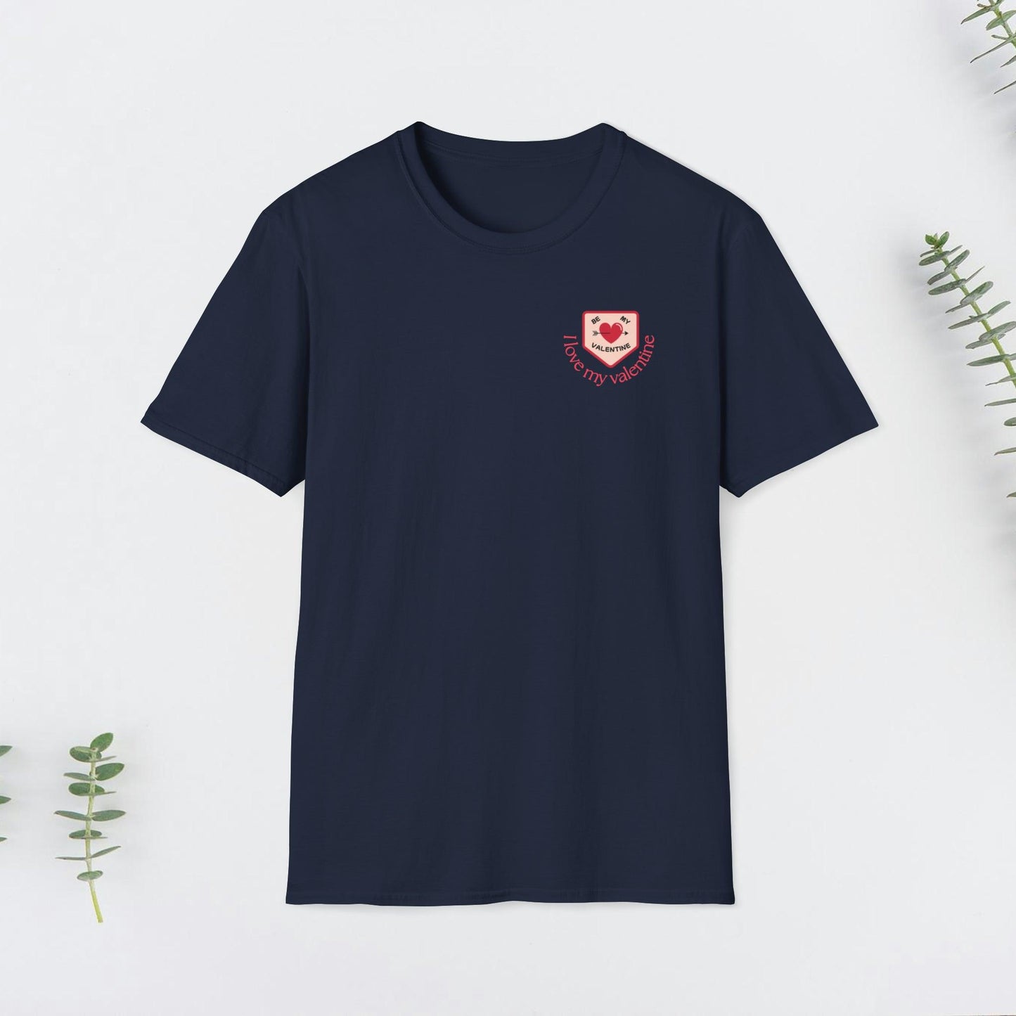 Unisex T-Shirt 'Be My Valentine Design' ❤️ – Valentinstag Geschenkidee, Softstyle, Komfortabel - T-Shirt | Jetzt bestellen bei PrintHub Horizon