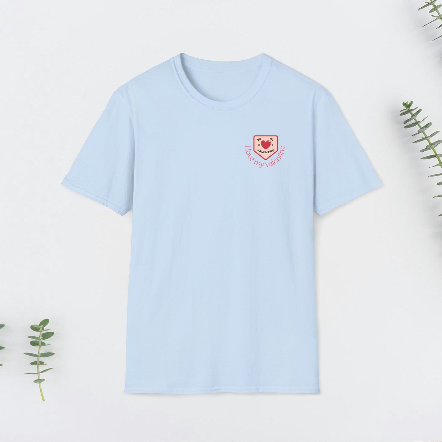Unisex T-Shirt 'Be My Valentine Design' ❤️ – Valentinstag Geschenkidee, Softstyle, Komfortabel - T-Shirt | Jetzt bestellen bei PrintHub Horizon