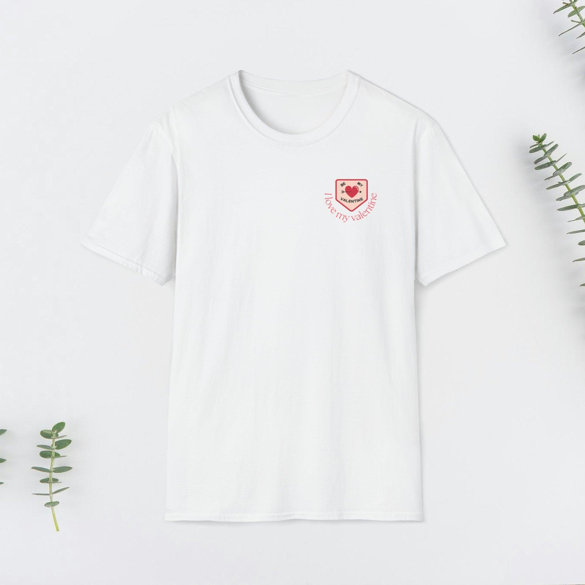 Unisex T-Shirt 'Be My Valentine Design' ❤️ – Valentinstag Geschenkidee, Softstyle, Komfortabel - T-Shirt | Jetzt bestellen bei PrintHub Horizon