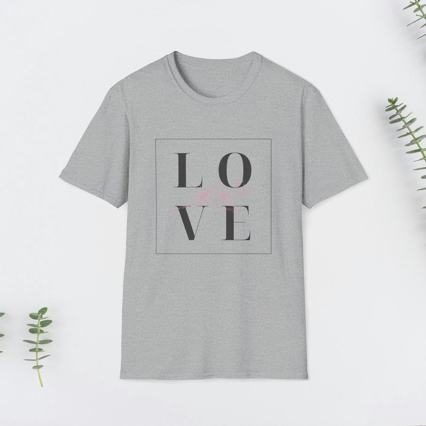 Unisex T-Shirt 'Cute Love Design' ❤️ – Valentinstag Geschenkidee, Softstyle, Komfortabel - T-Shirt | Jetzt bestellen bei PrintHub Horizon